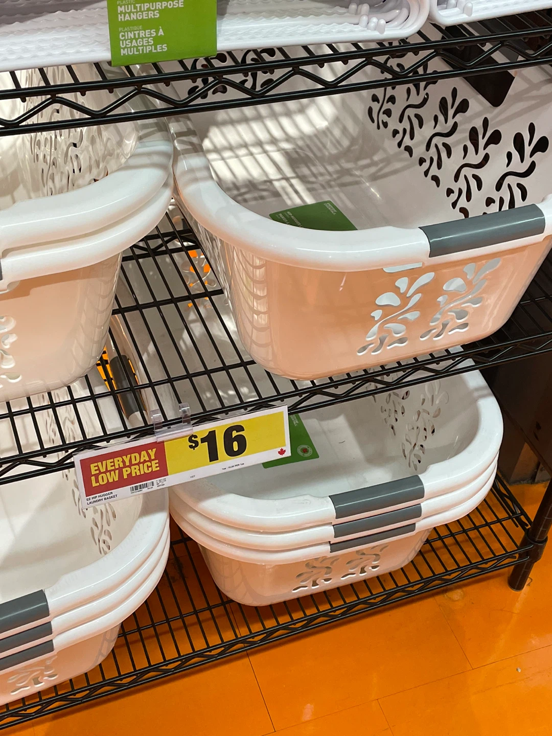 Essential Essentials Hip Hugger Laundry Basket