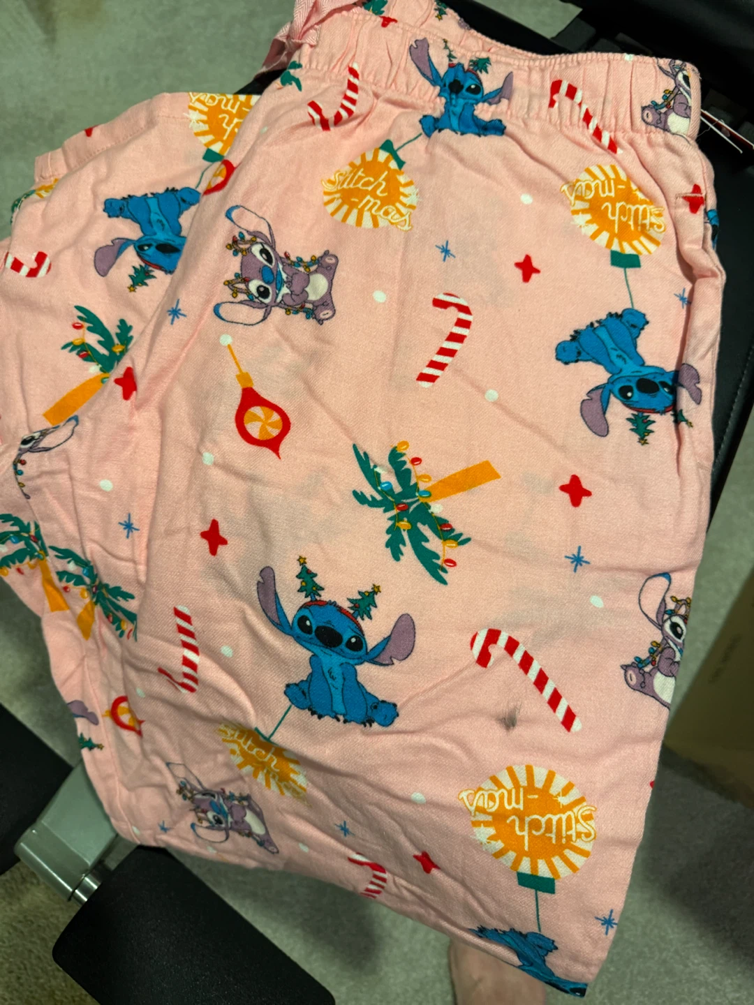 Old Navy x Disney Stitch Holiday Pajama Pants