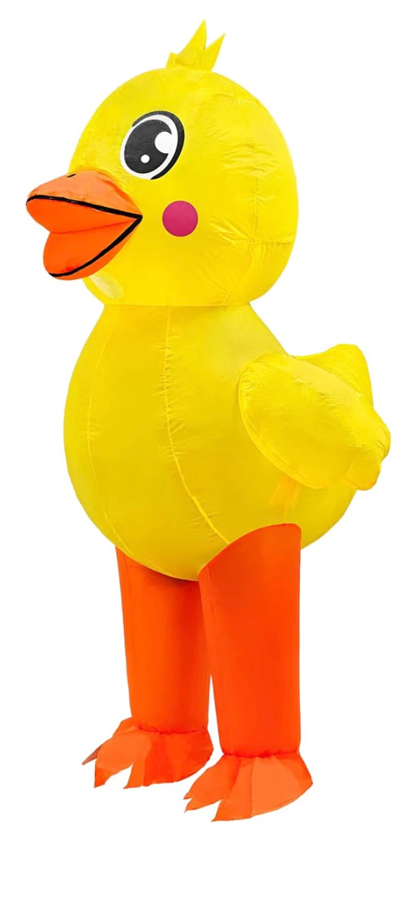 Inflatable Yellow Duck Costume