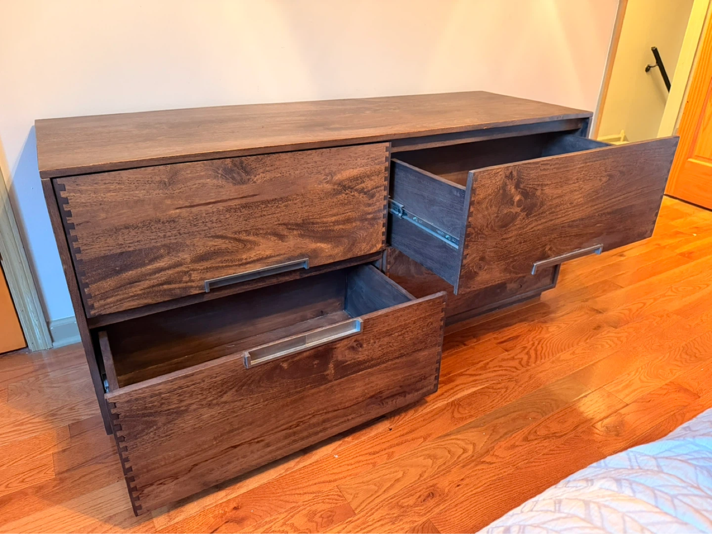 Dark Wood Dressers with Matching Nightstand - photo 4