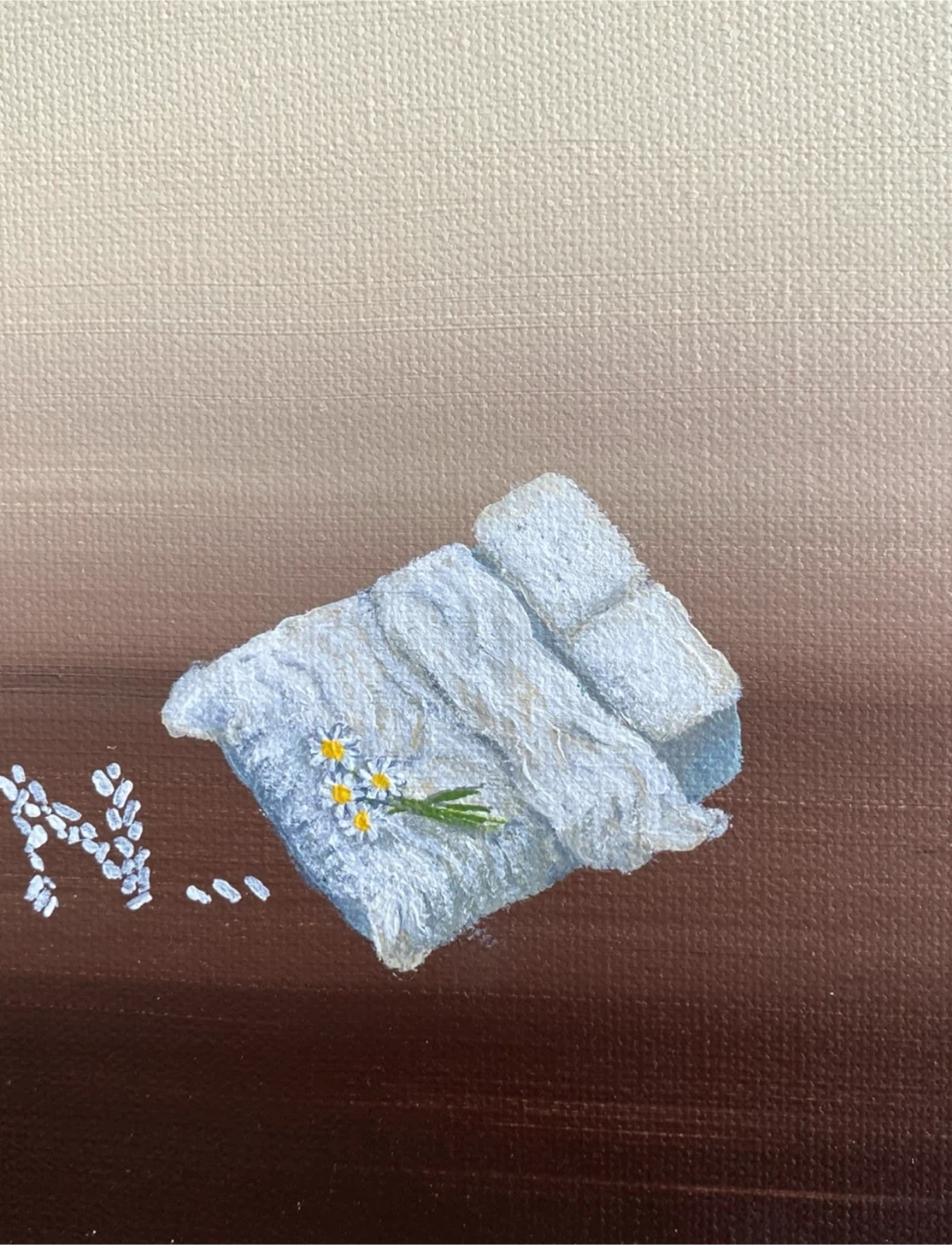 Large Original Painting Daisies Flowers - photo 3