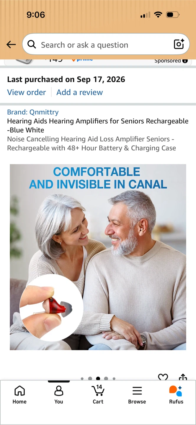 Rechargeable Invisible Hearing Aids * Brand New* - photo 4