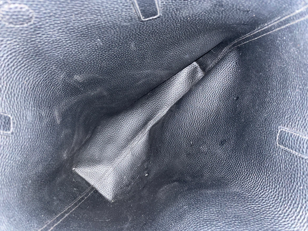 Reversible Brown and Black Tote Bag - photo 2