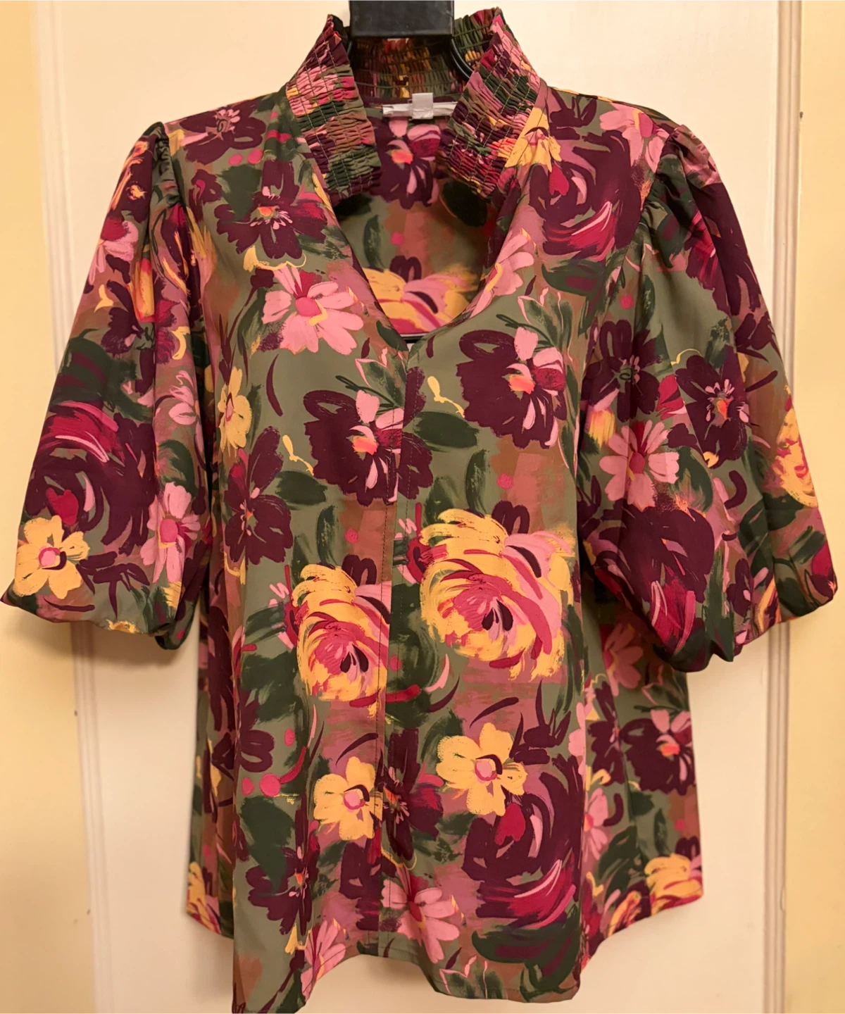 THML Floral Print Blouse