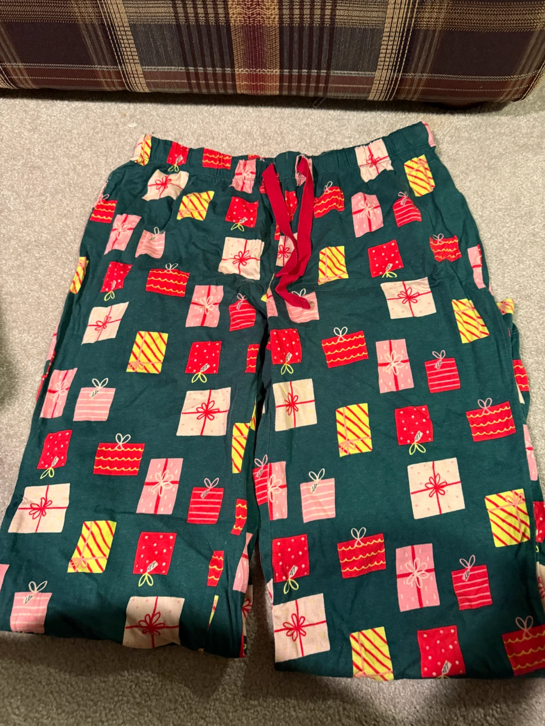 Joe Fresh Christmas Present Print Pajama Pants