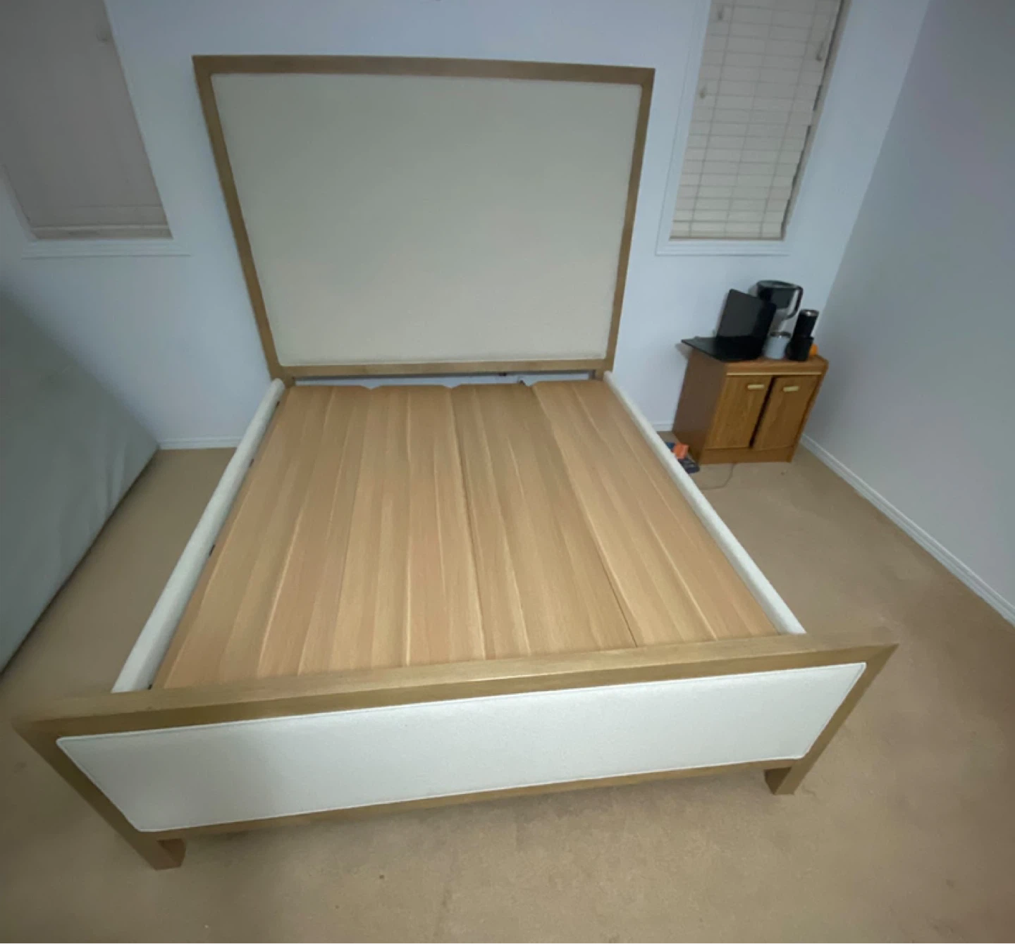 Upholstered Queen Bed Frame - photo 2