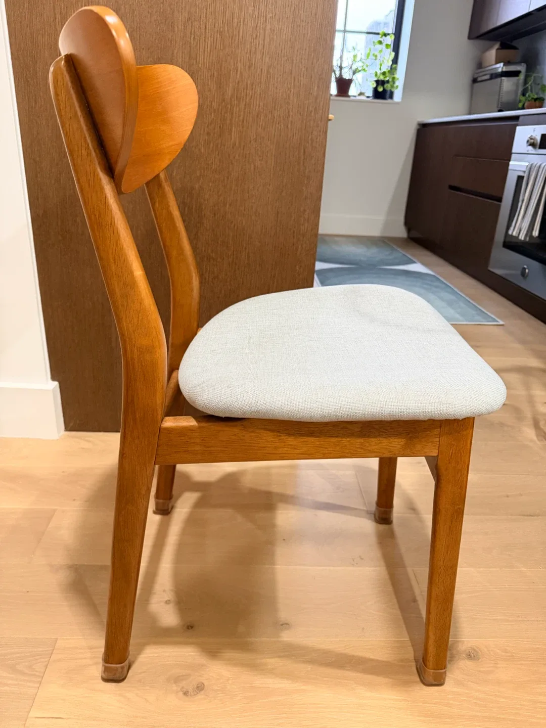 Set of 4 mid-century style dining chairs - photo 2