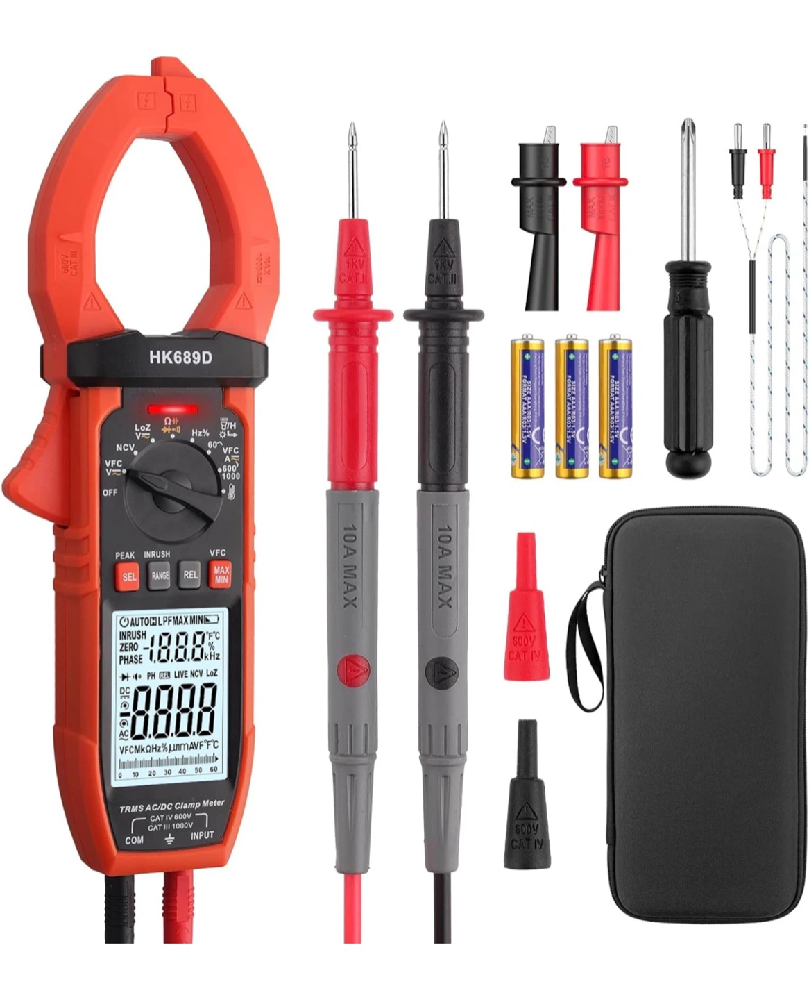 HK689D Digital Clamp Meter, brand new