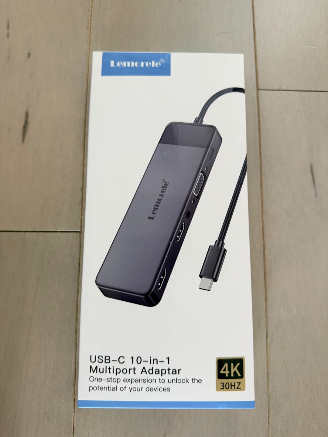 Adaptateur multiport Lemorele USB-C 10-en-1