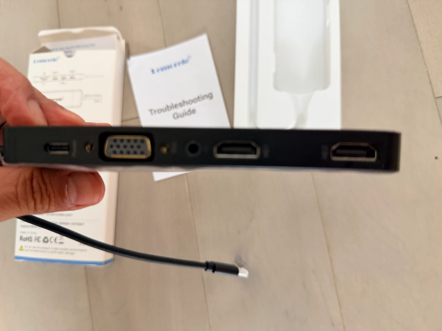 Adaptateur multiport Lemorele USB-C 10-en-1 - photo 5