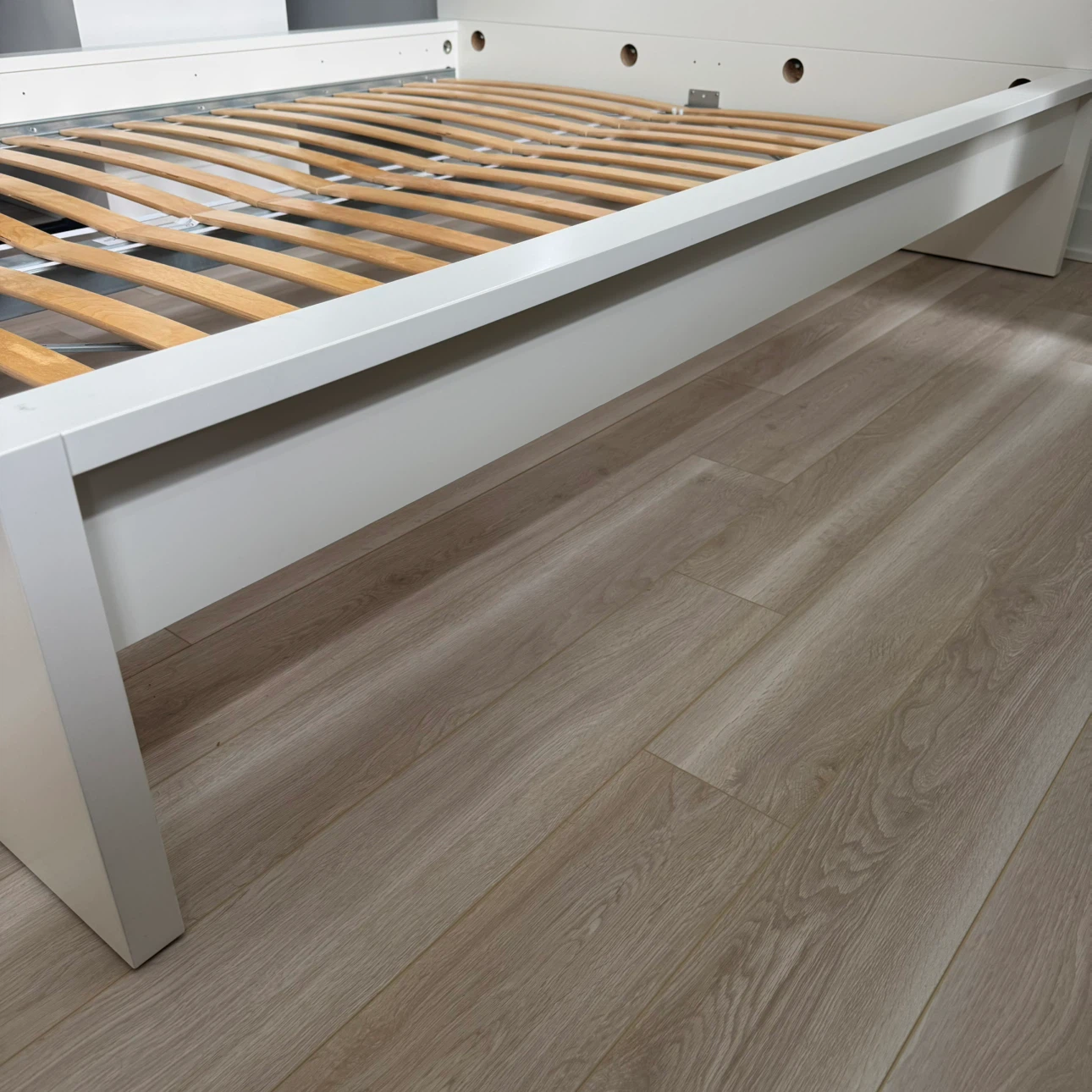 ikea malm white bed frame queen - photo 5