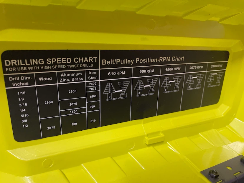 Ryobi drill press - photo 5