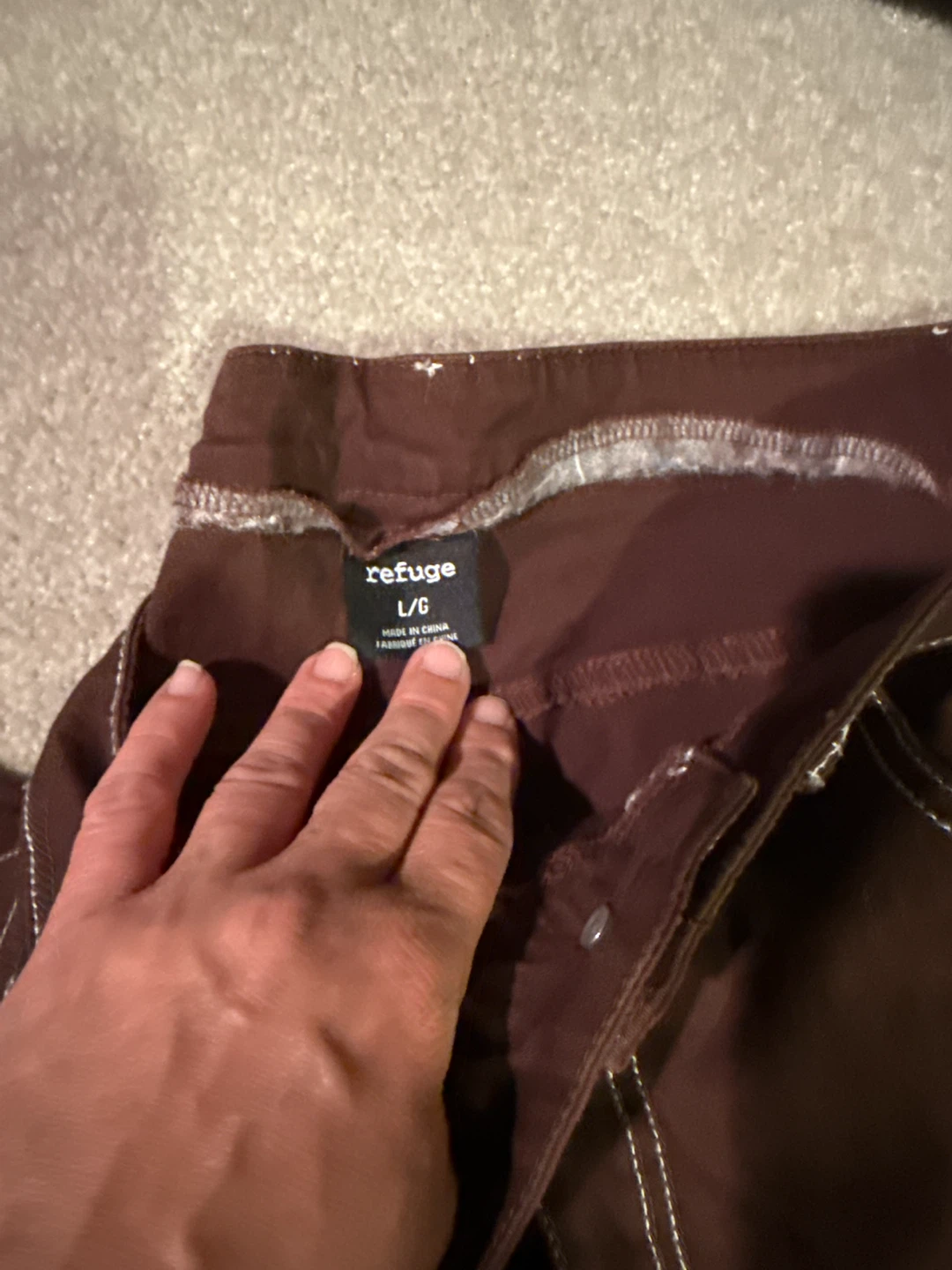 Refuge Brown Pants - photo 3