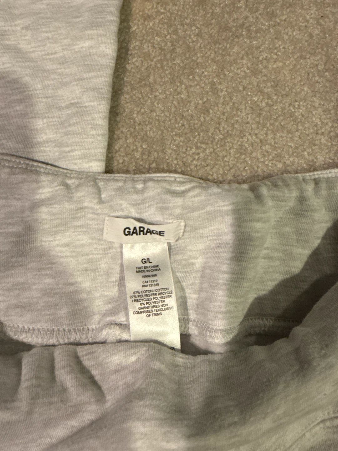 Garage Grey Lounge Pants Large - photo 3