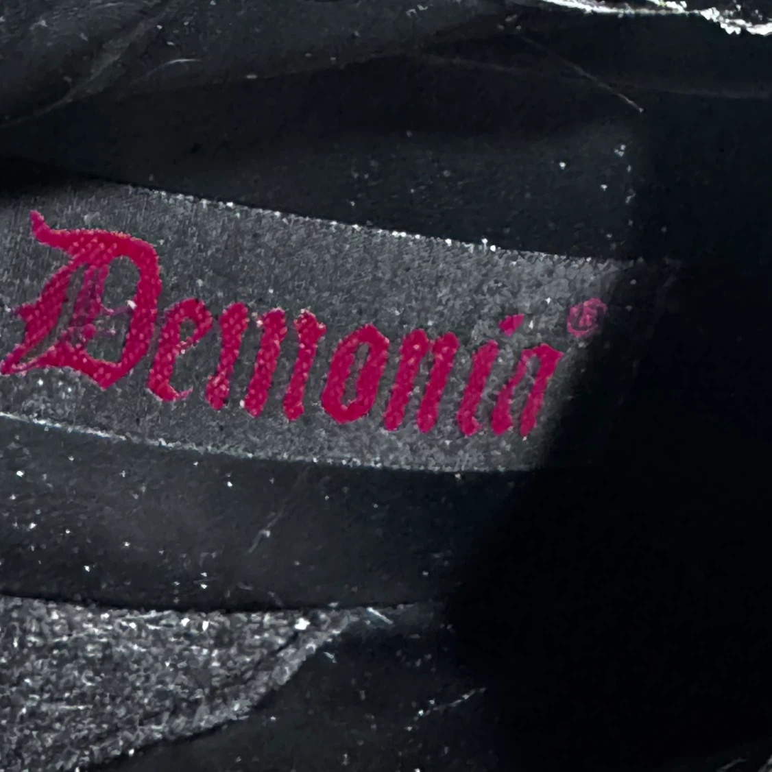 Demonia Black Buckle Boots - photo 3