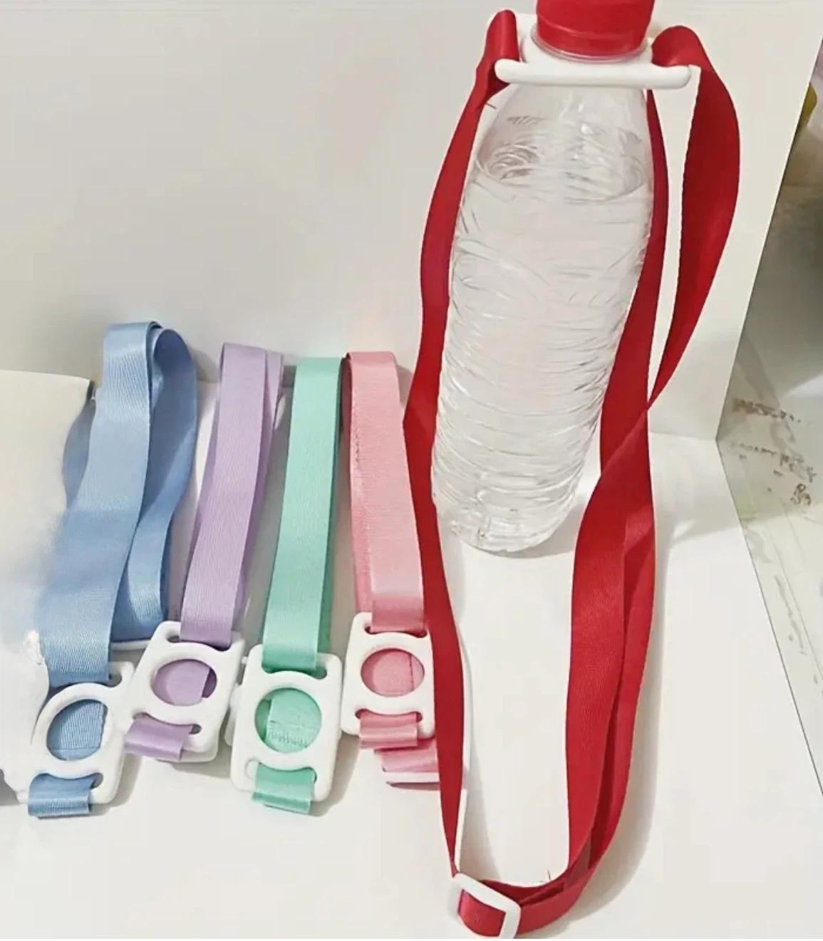 Portable Water Bottle Carry Straps
