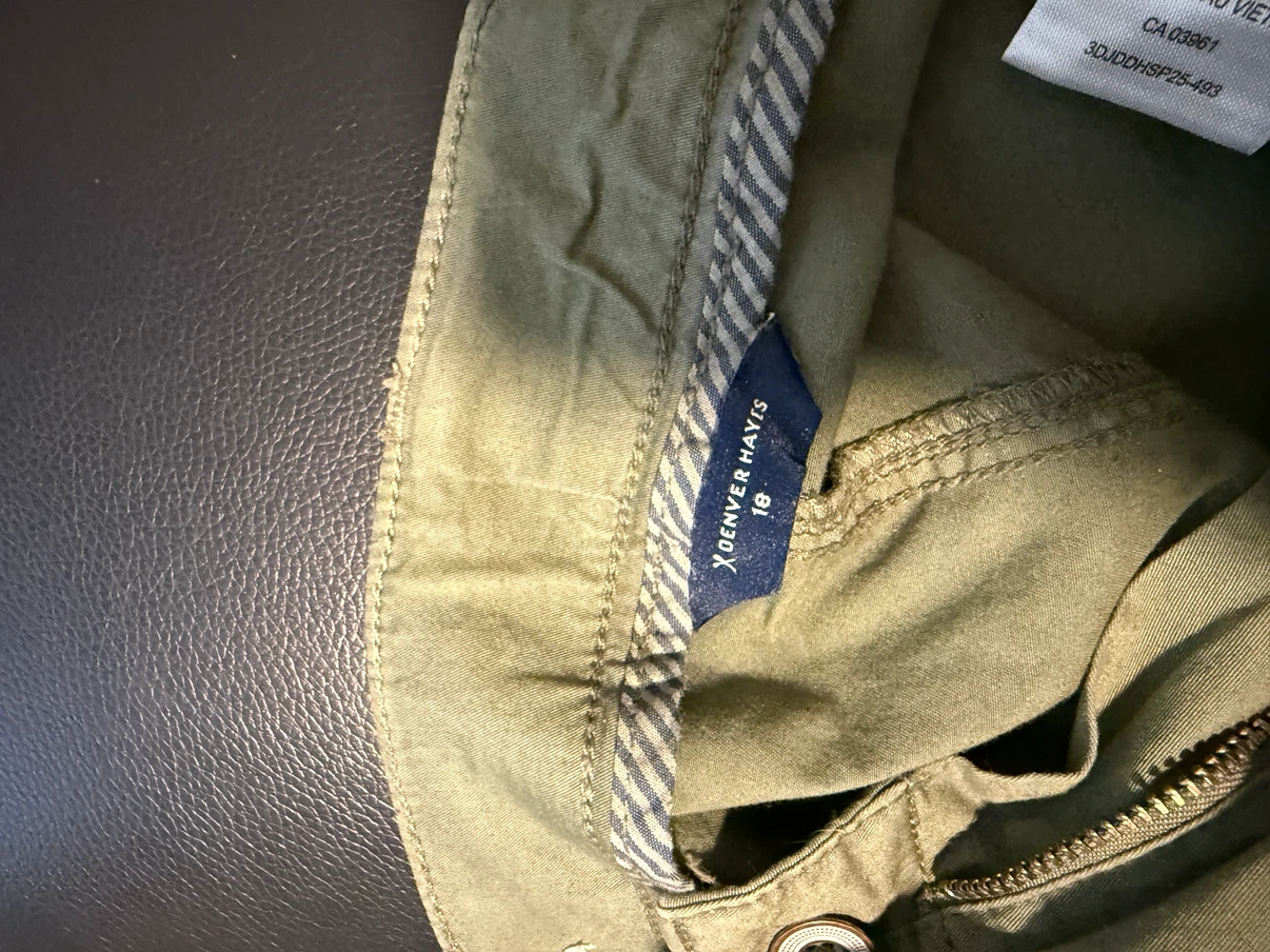Denver Hayes Olive Green Pants Size 18
