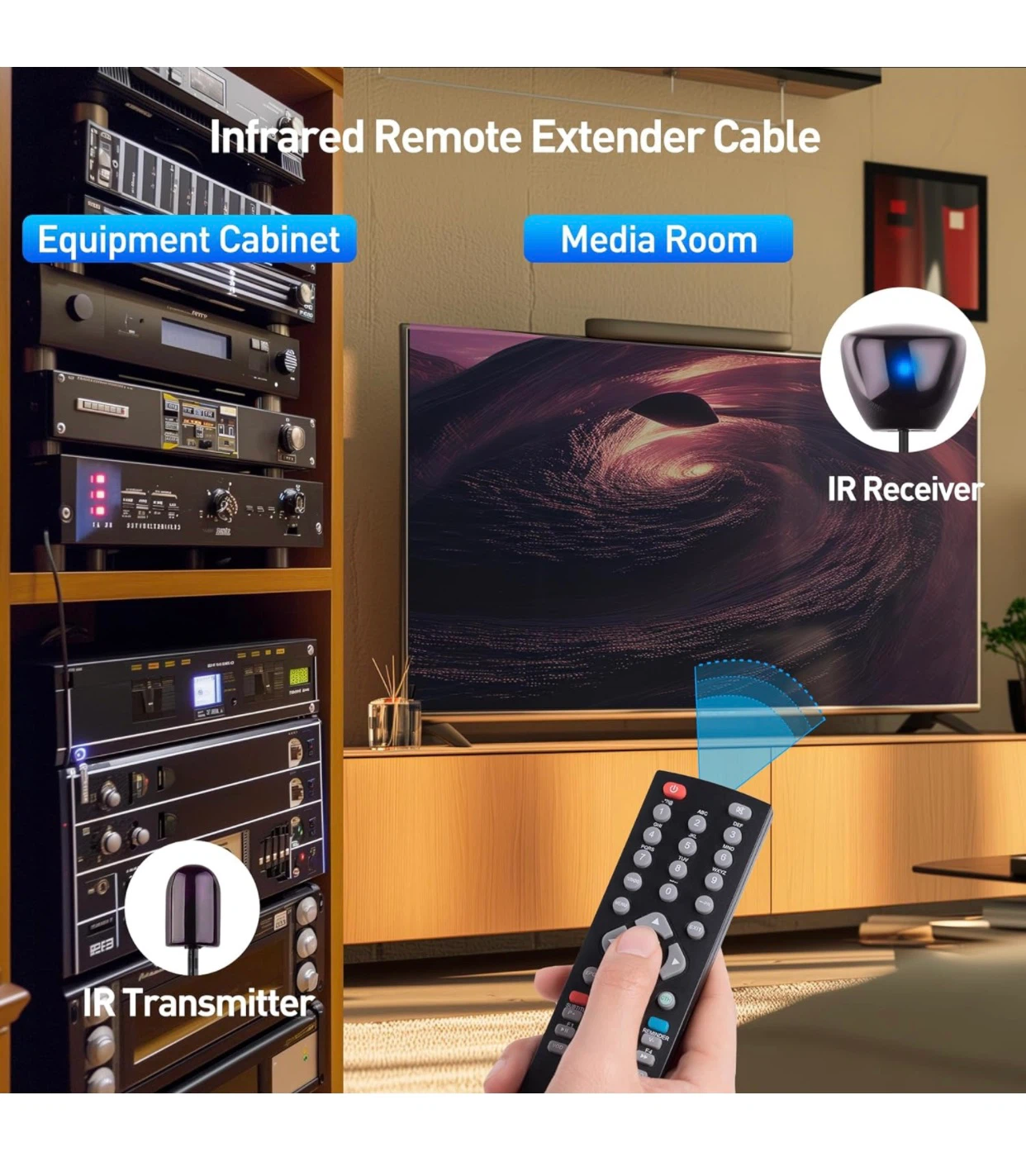 Infrared Remote Extender Cable USB, sealed - photo 5