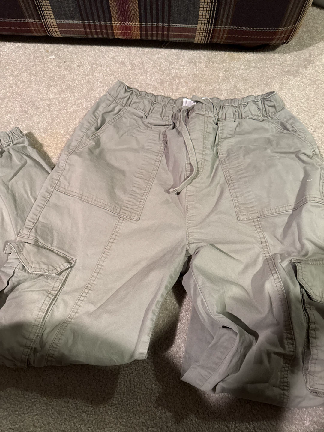 Ardene Sage Green High Rise Joggers