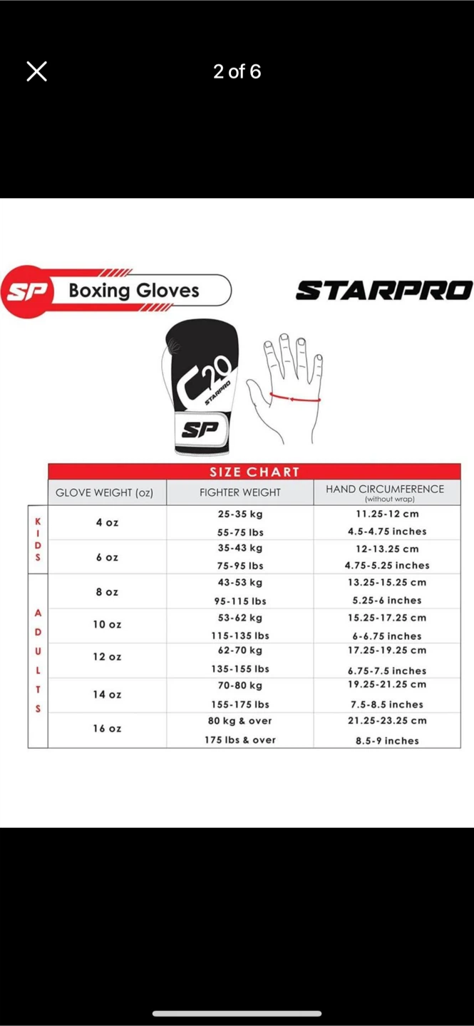 Starpro C20 Boxing Gloves, brand new - photo 2