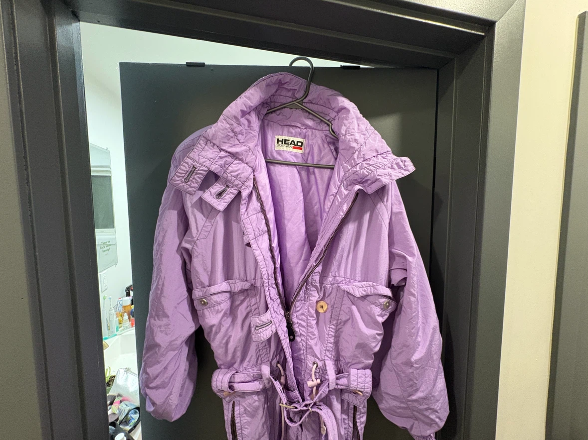 Vintage HEAD Purple Ski Suit