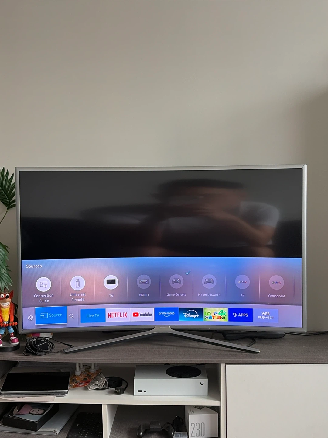 Samsung Curved Smart TV