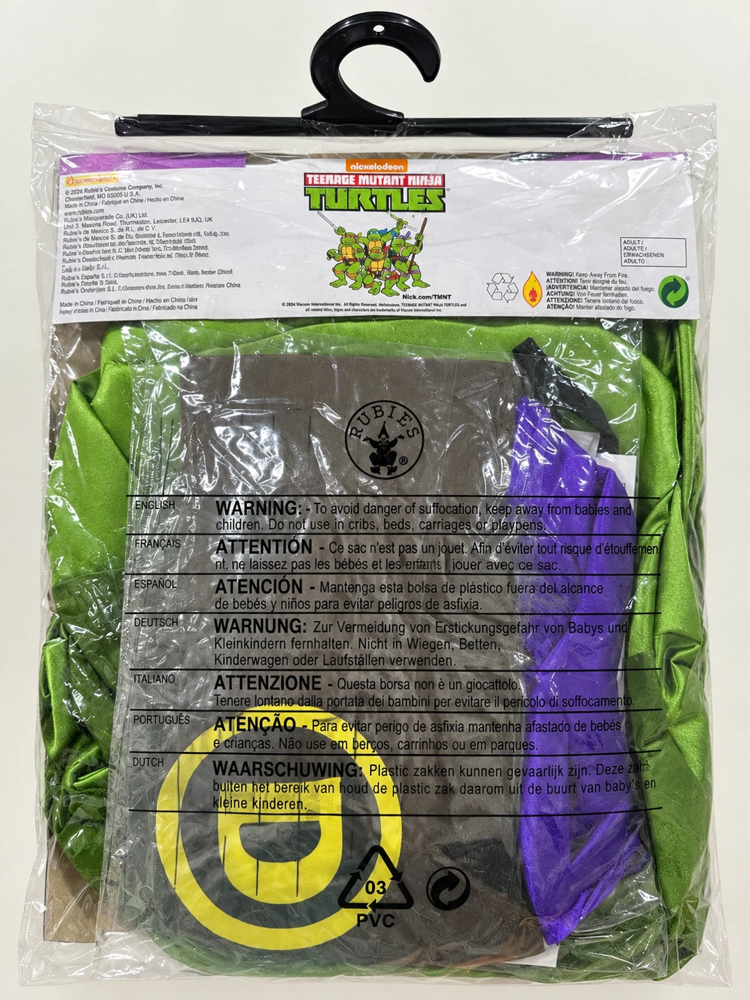 Rubies Donatello TMNT Adult Costume Large - photo 2