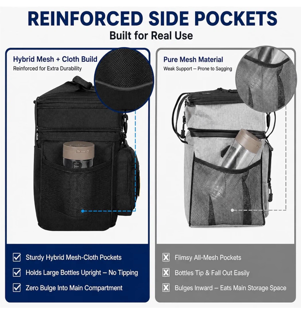 Brand New Expandable Insulated Lunch Bag / Cooler Bag – Black - photo 4