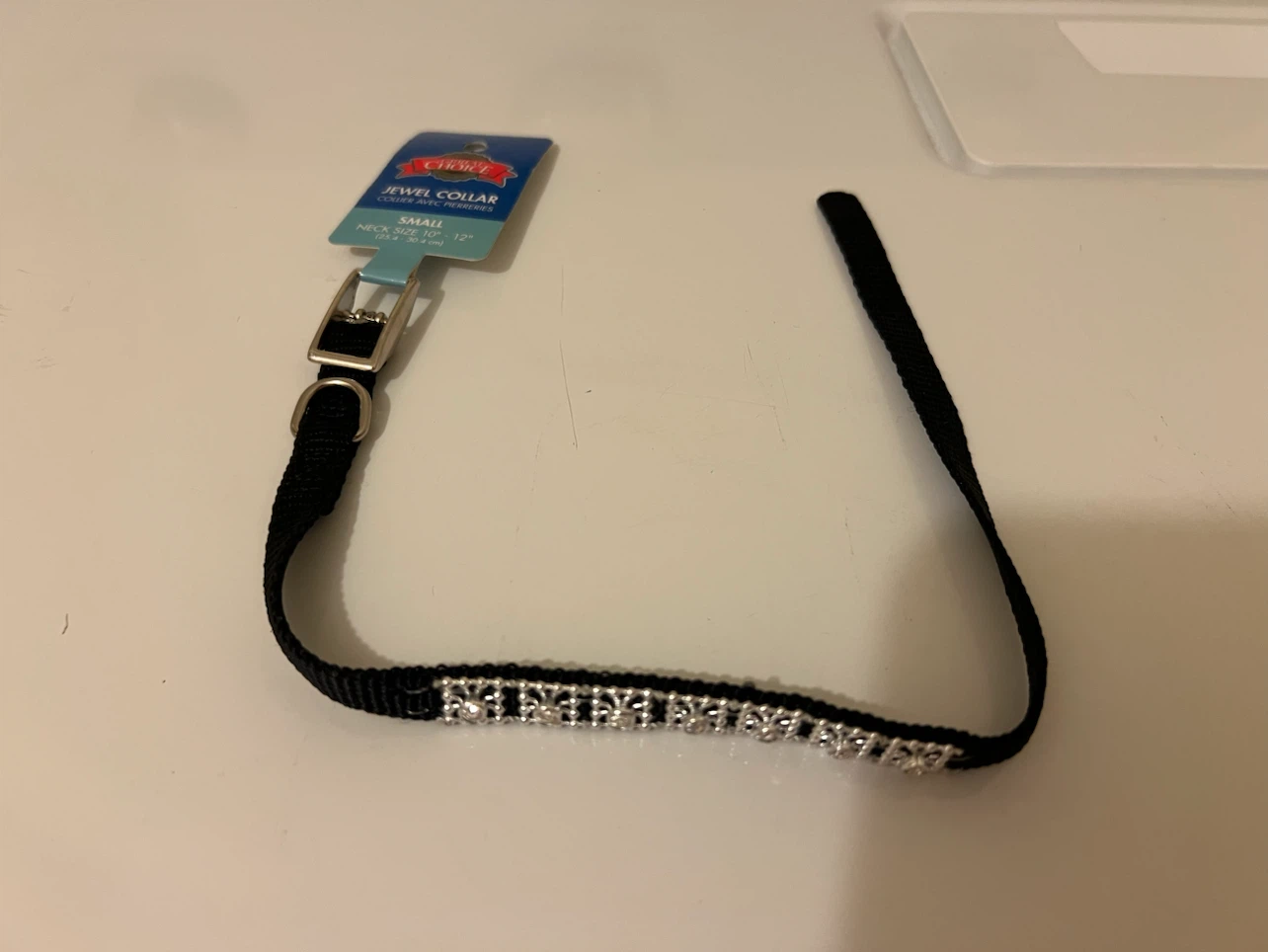 Grreat Choice Jewel Pet Collar, Small, Black - photo 2