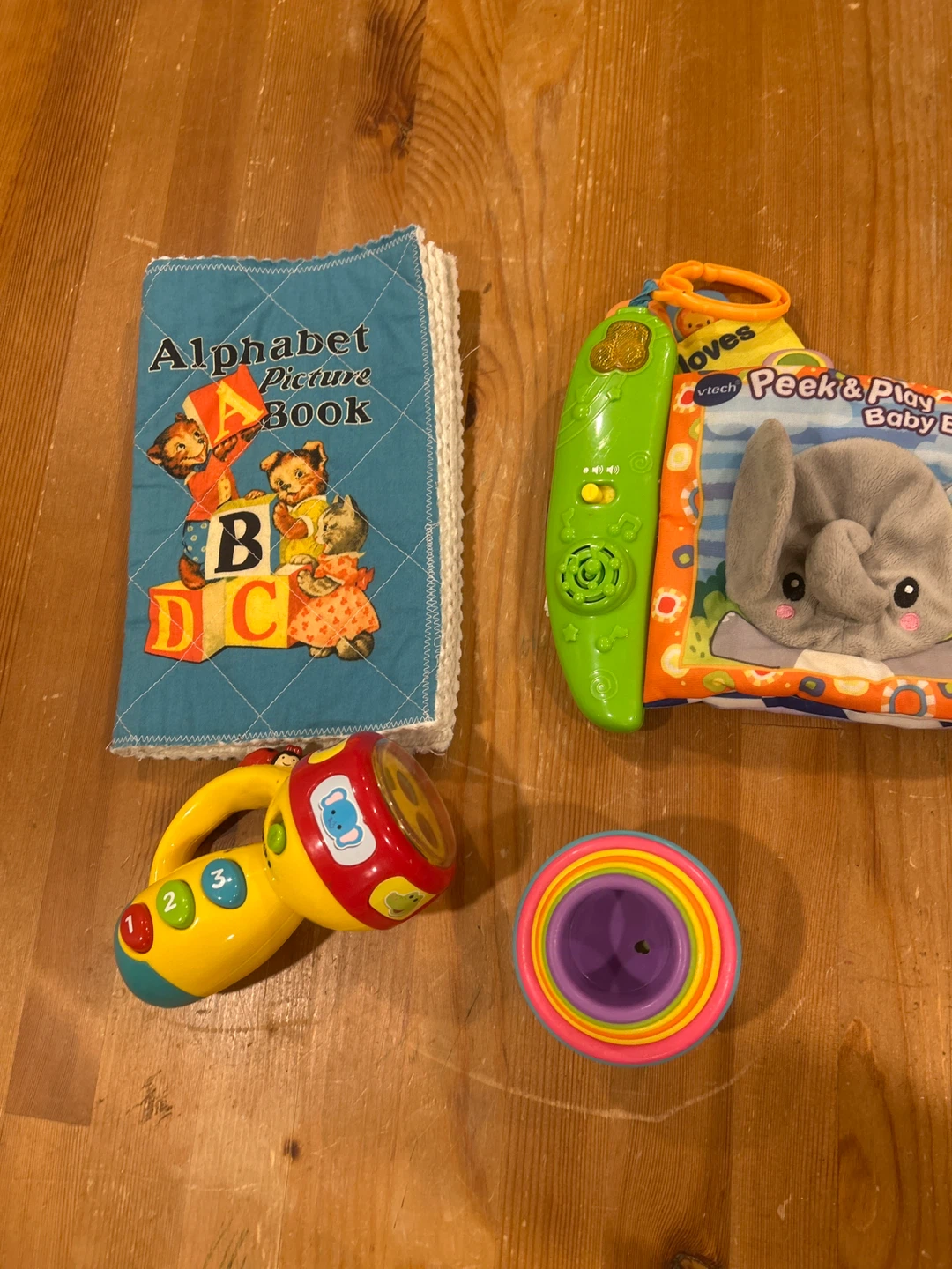 Baby Toy Bundle - VTech Peek & Play Book and Alphabet Book