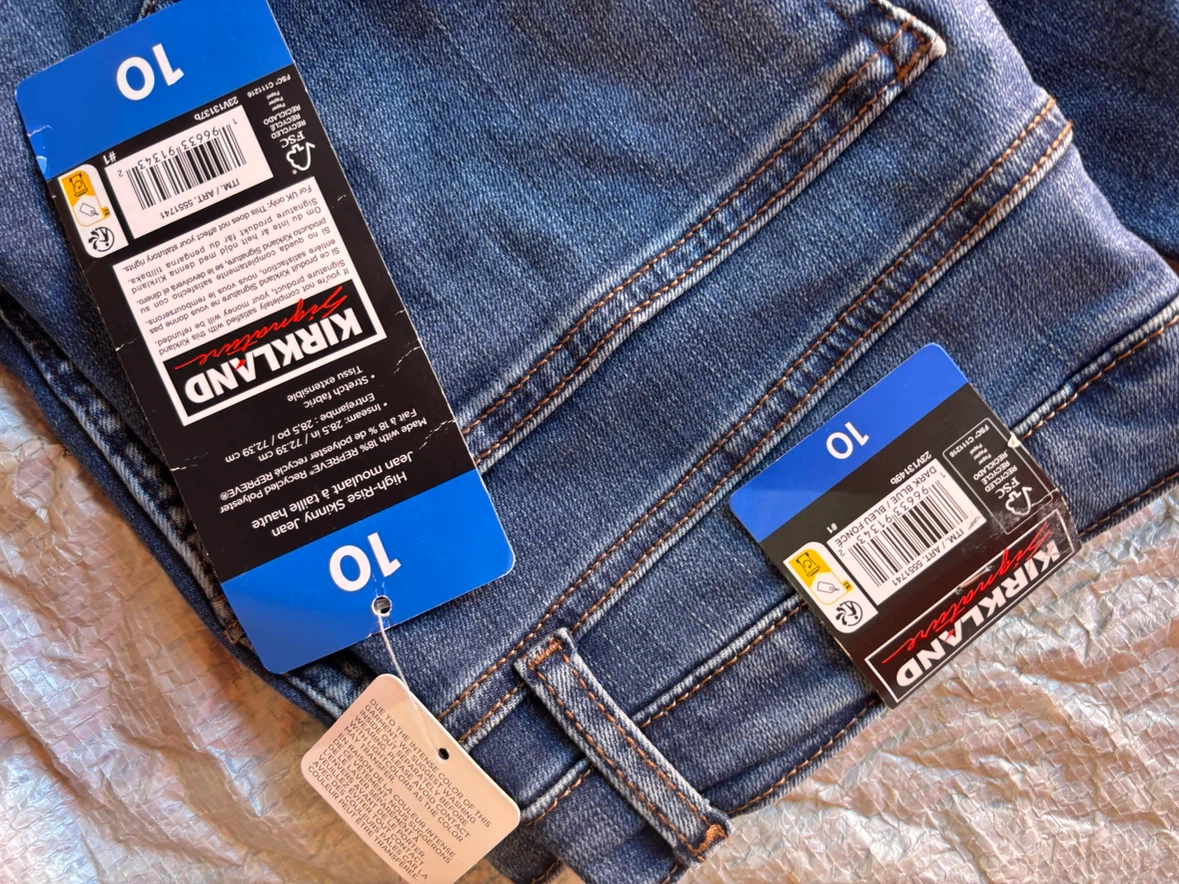 Kirkland Signature High-Rise Skinny Jeans Size 10 - photo 2