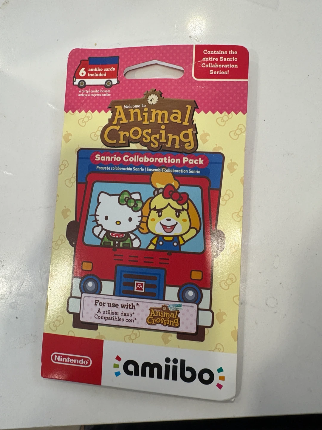 Animal Crossing Sanrio Amiibo Collaboration Pack