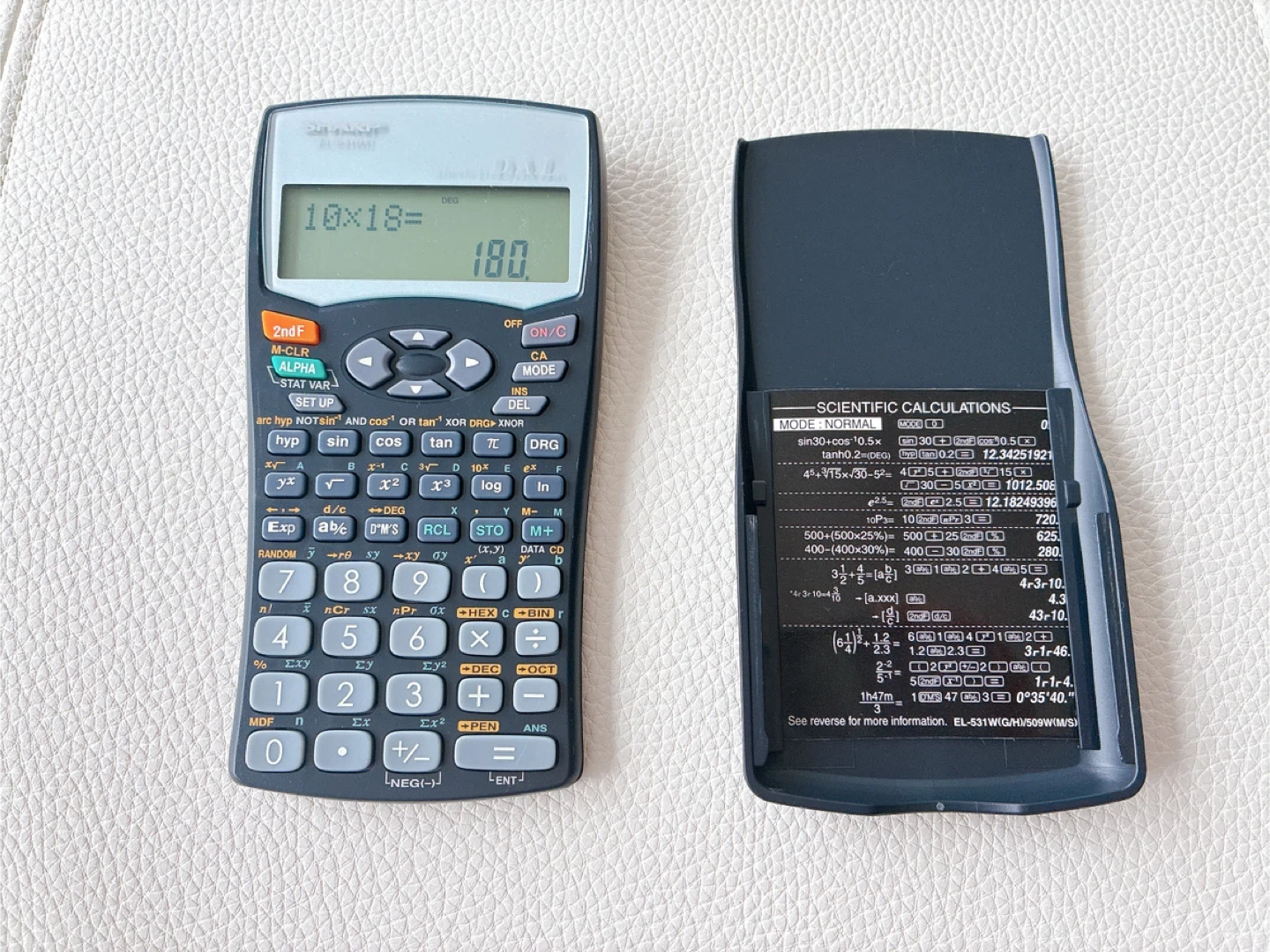 Sharp EL-531W Scientific Calculator