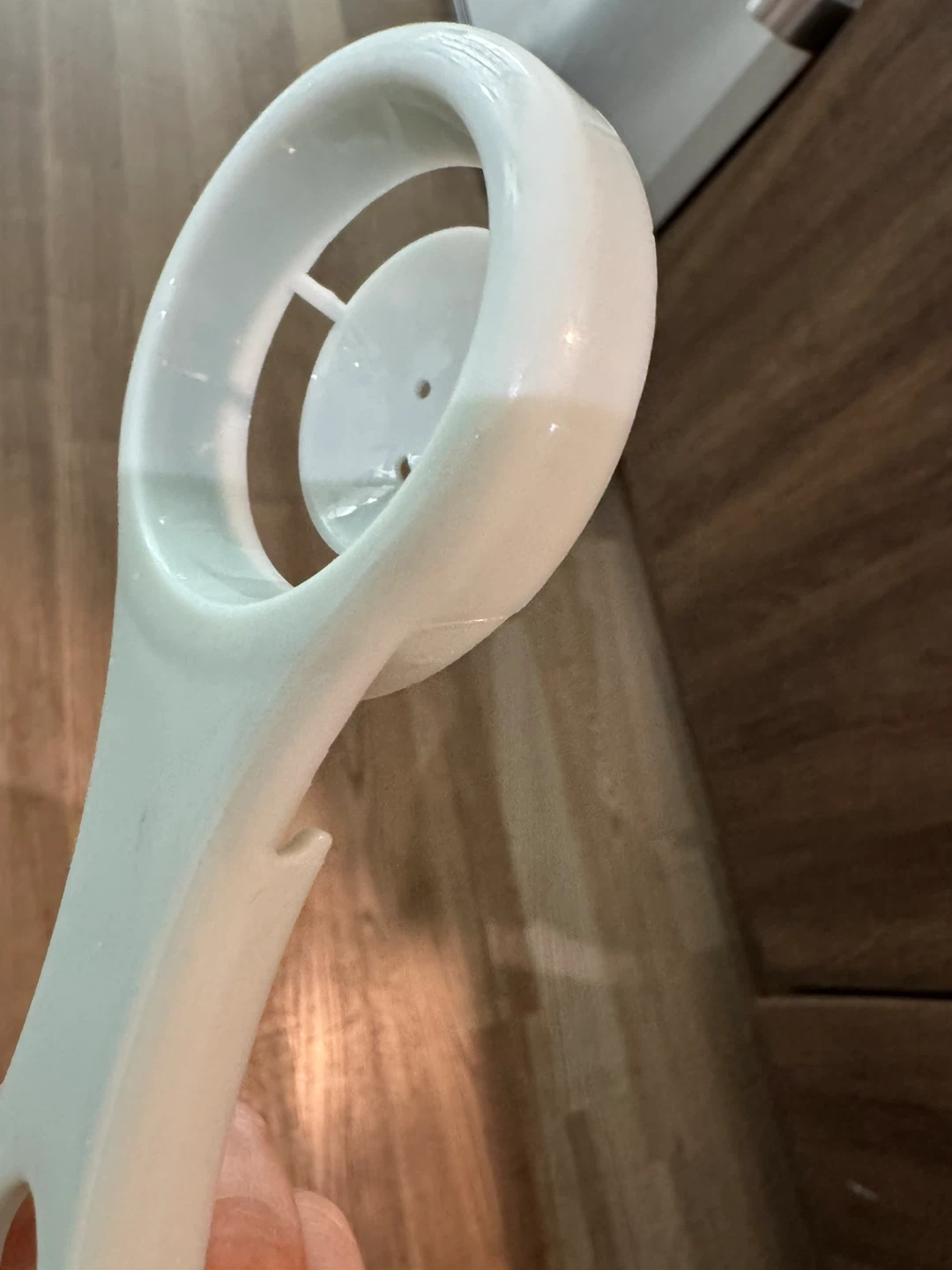 White Plastic Egg Yolk Separator - photo 3