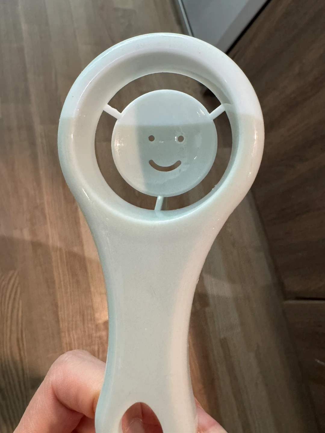 White Plastic Egg Yolk Separator - photo 5