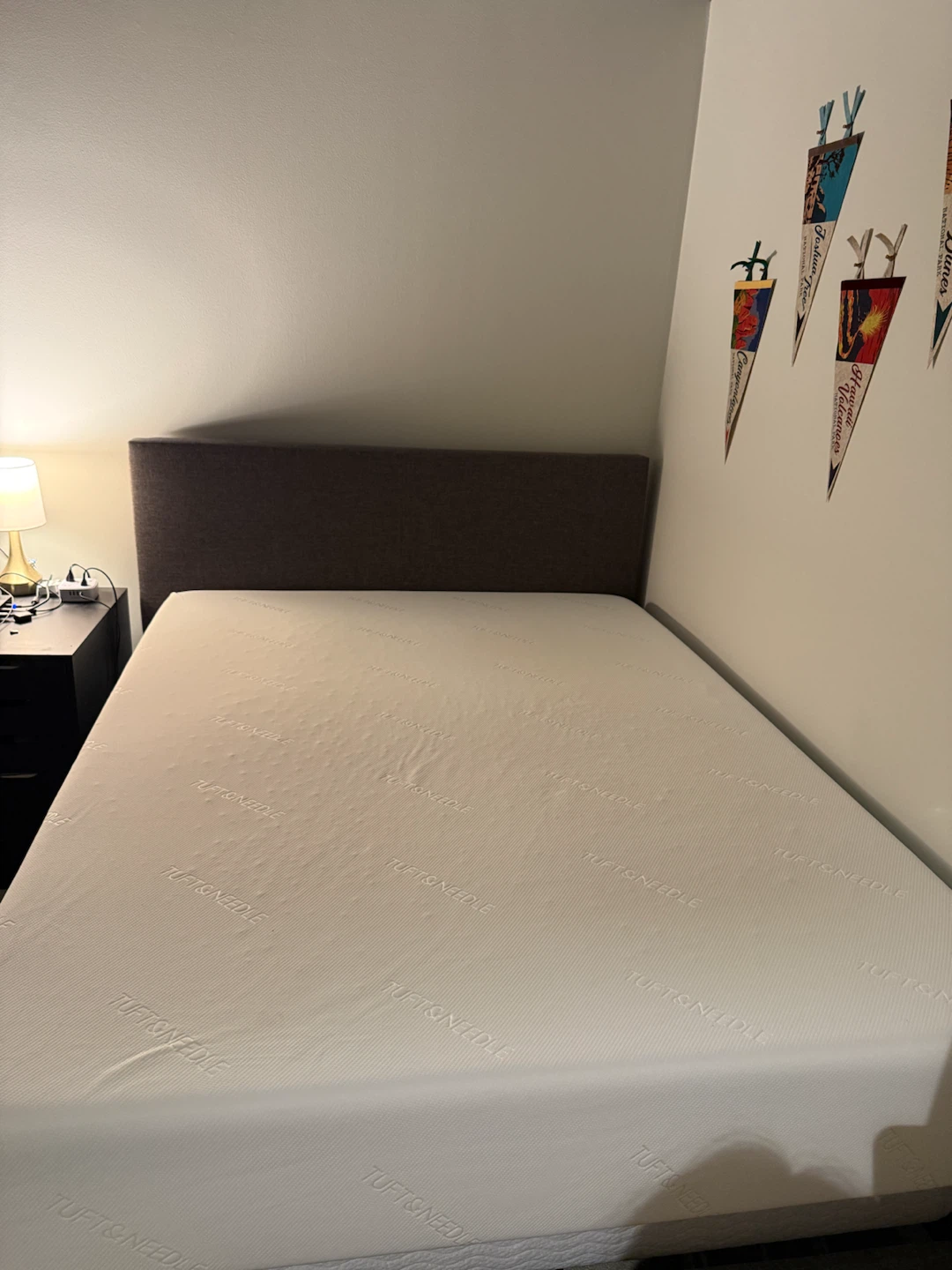 Queen Size Mattress, Box Spring and Bed Frame - photo 2