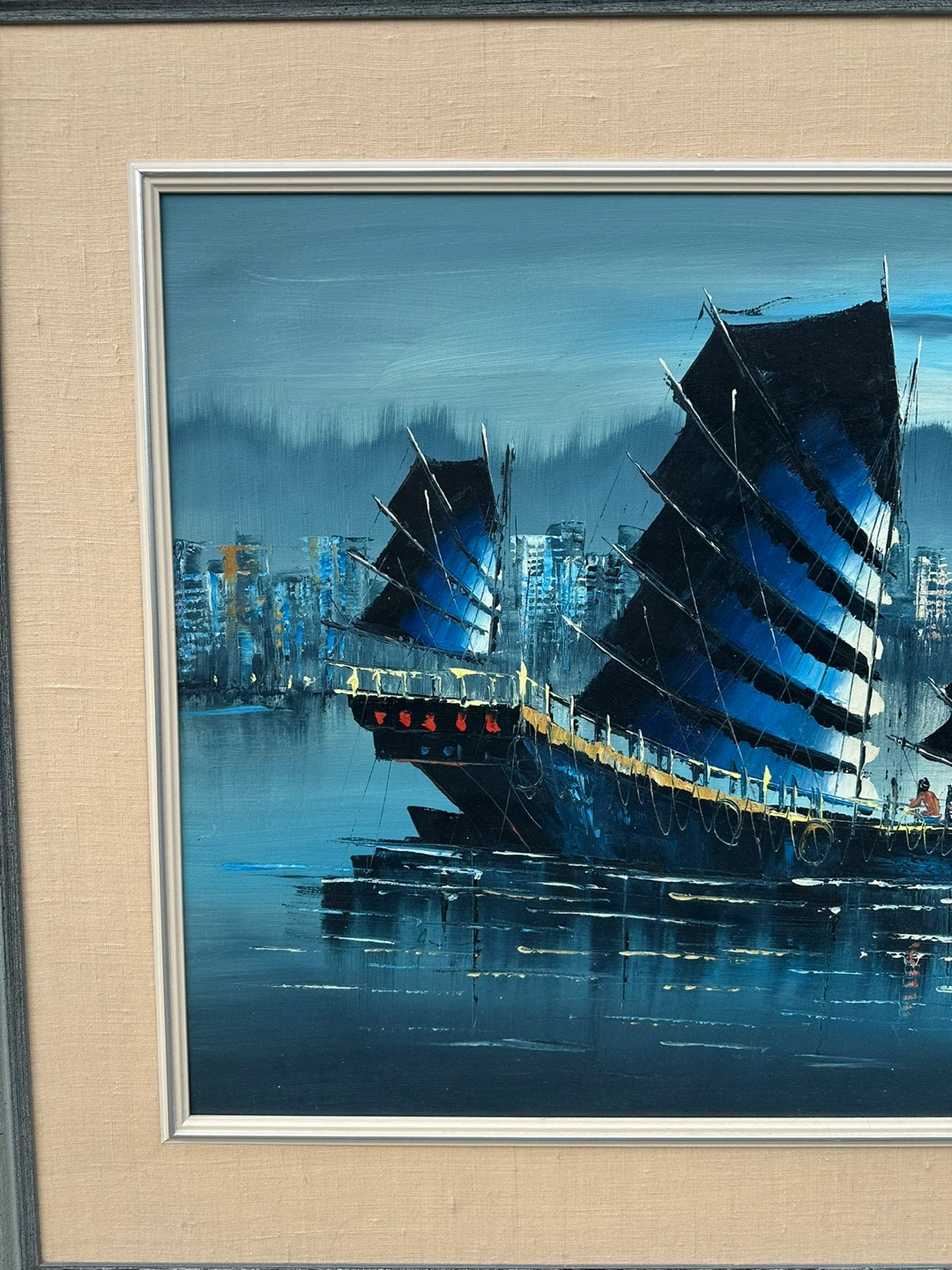 Hong Kong Harbour painting - photo 2