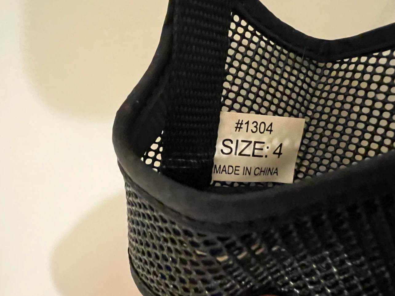 Black Mesh Dog Muzzle Size 4 - photo 2