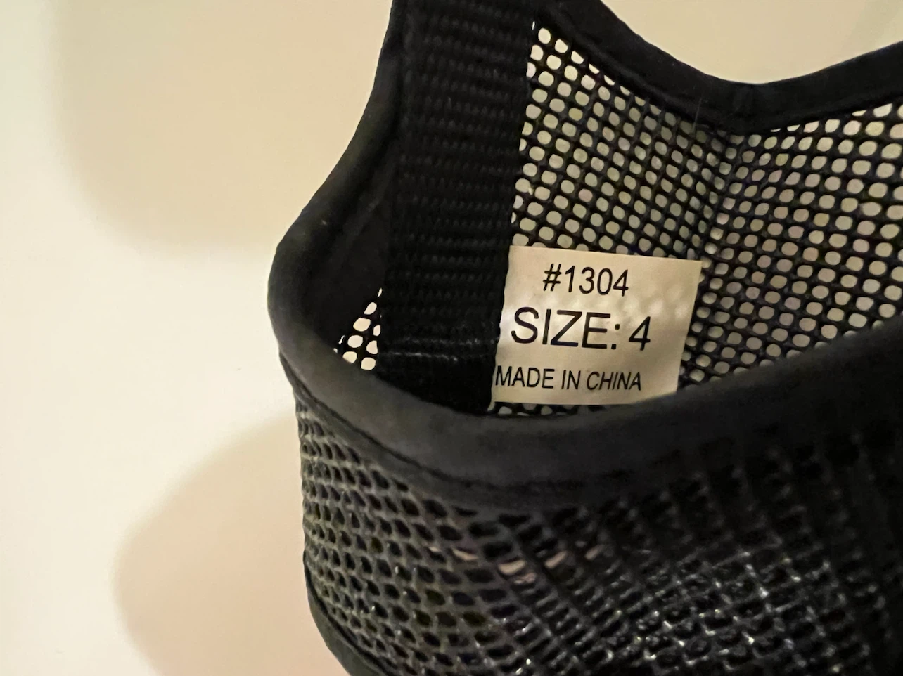 Black Mesh Dog Muzzle Size 4 - photo 3