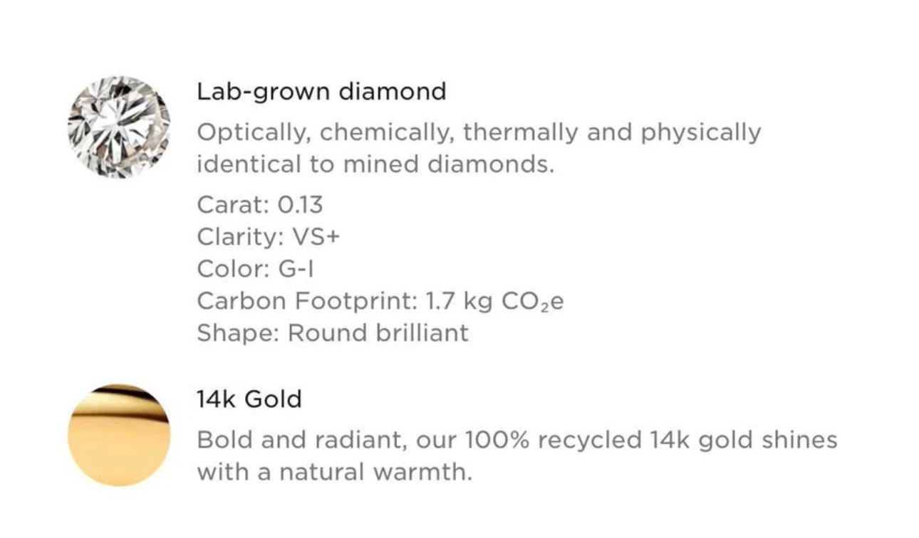 Pandora Era lab grown diamond trio stud earrings - photo 4