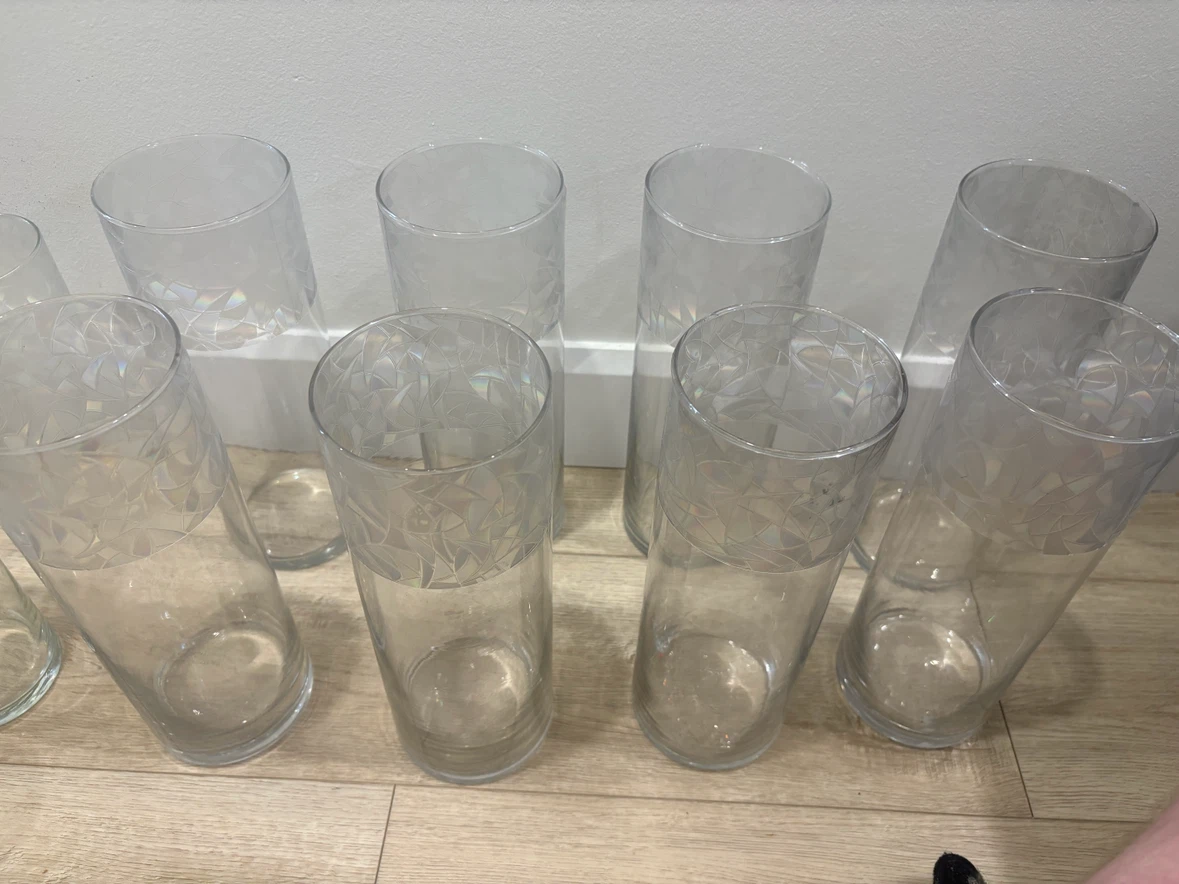 Set if Glass Cylinder Vases