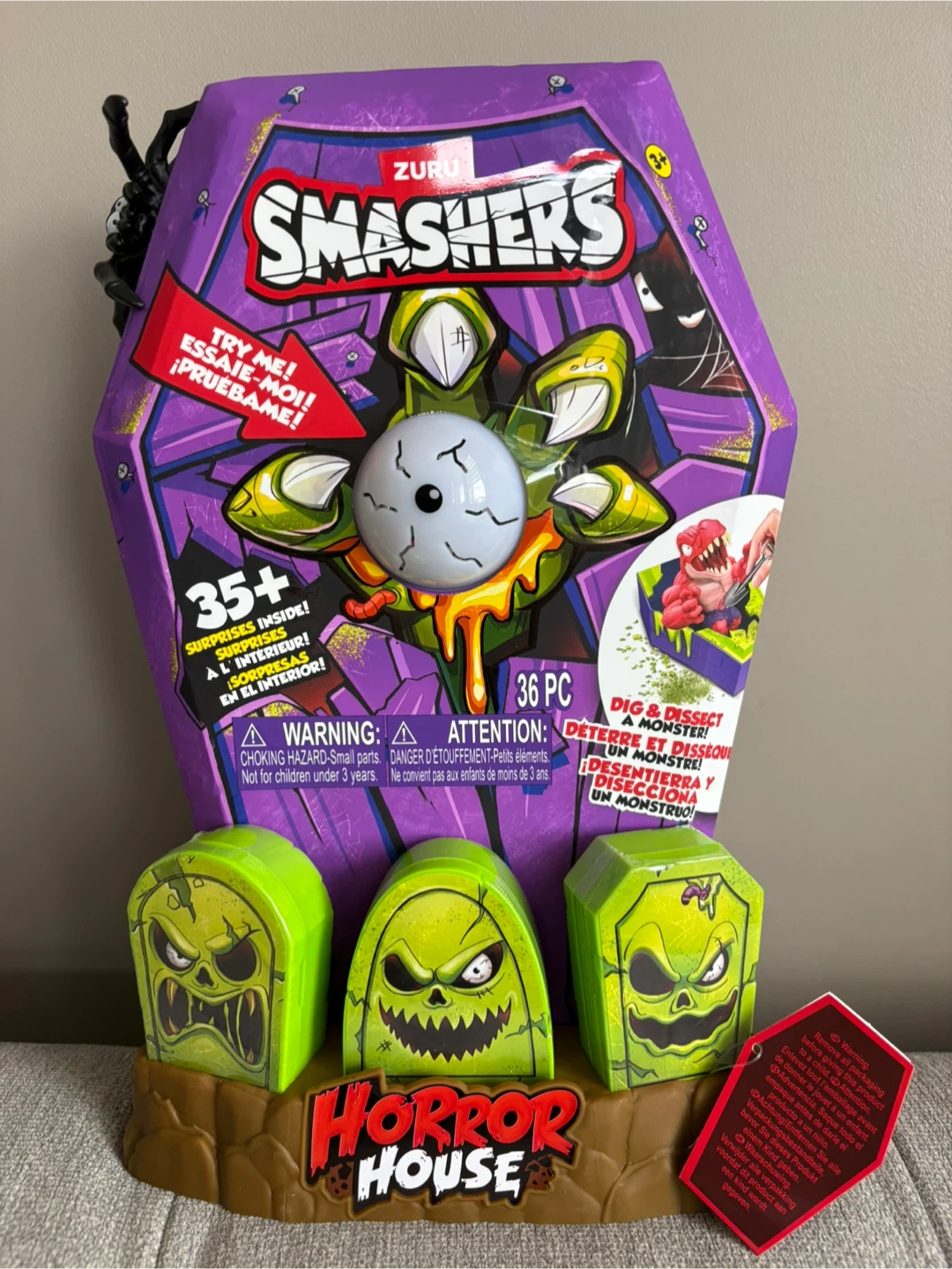 ZURU mega Smashers Horror House 36 Piece Set