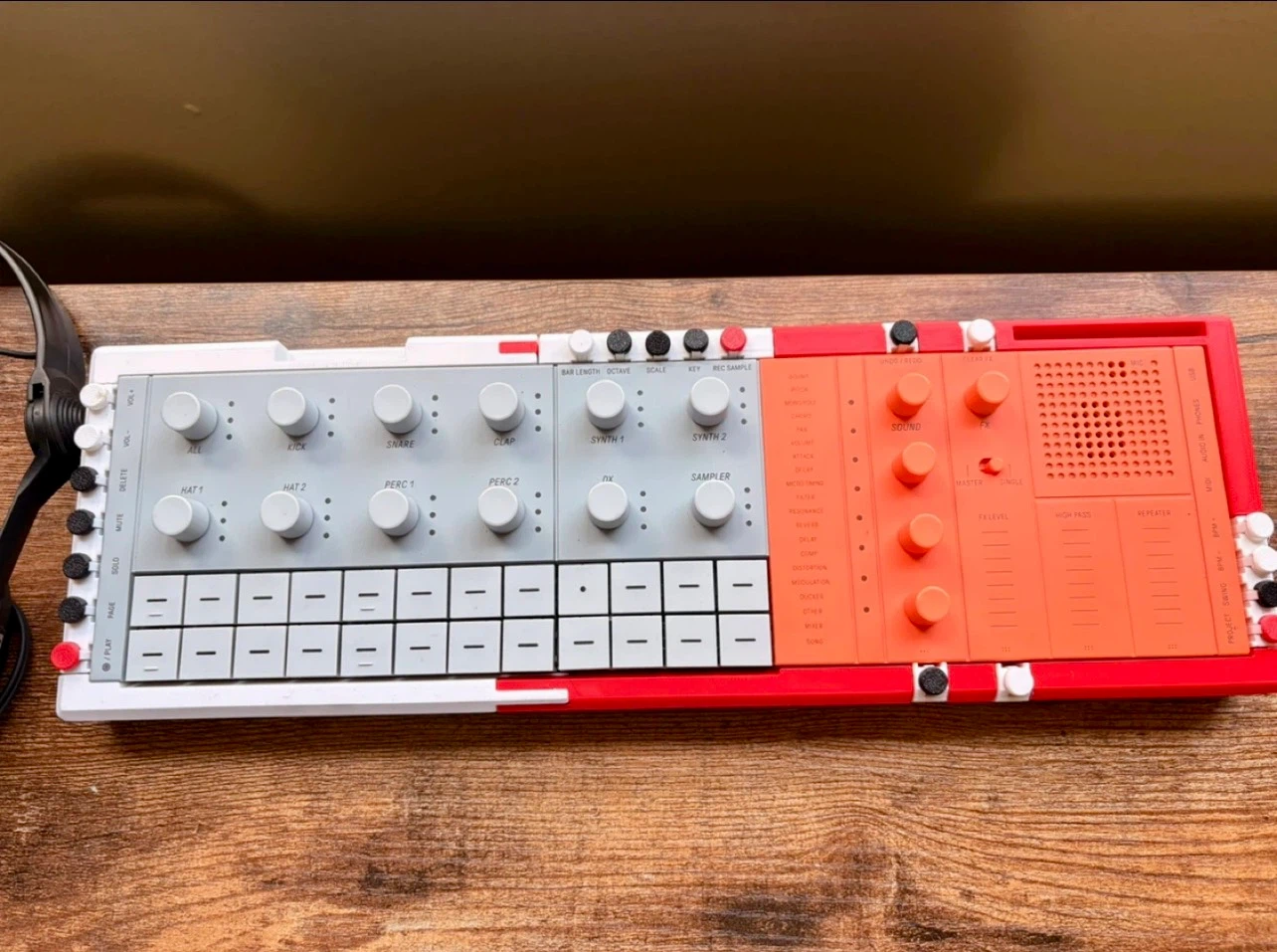 YAMAHA SEQTRAK – EXCELLENT CONDITION + CUSTOM 3D-PRINTED CASE - photo 5