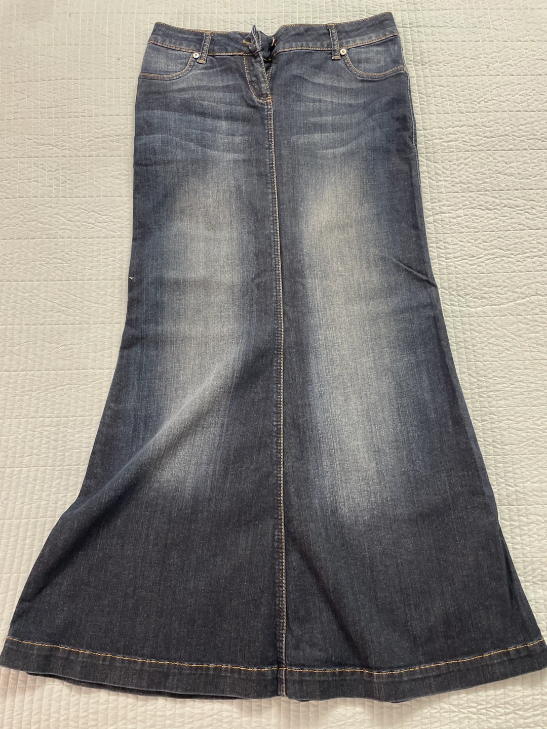AMNE & AMNUN Denim Maxi Skirt - photo 4