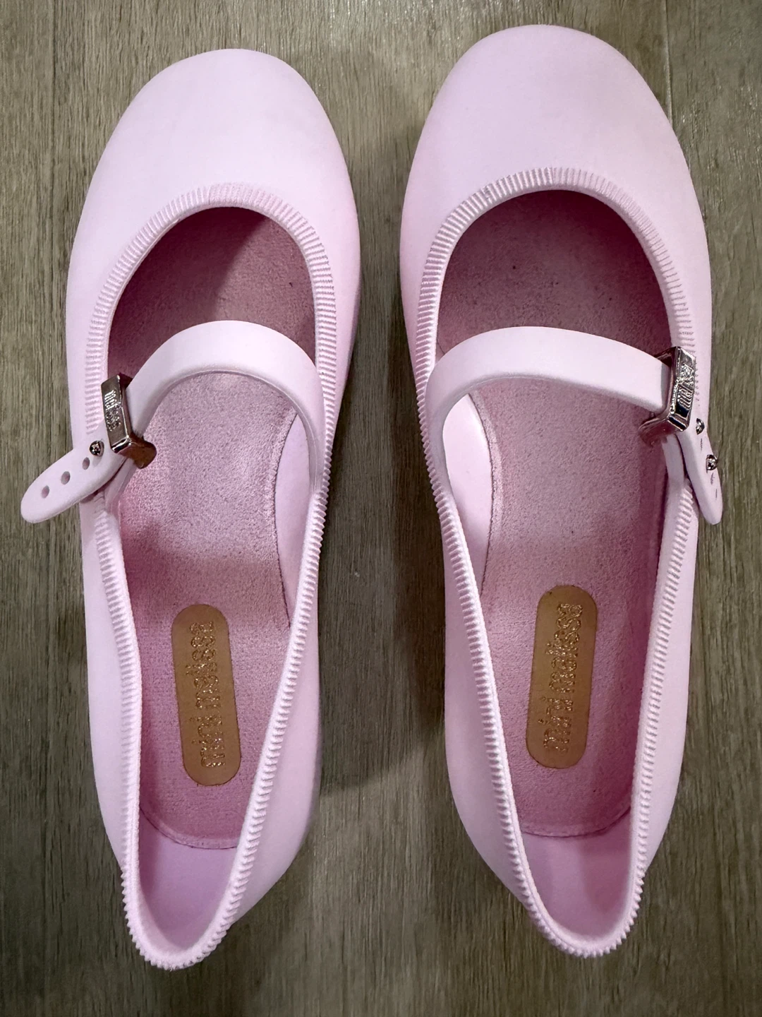 Mini Melissa Light Pink Mary Janes