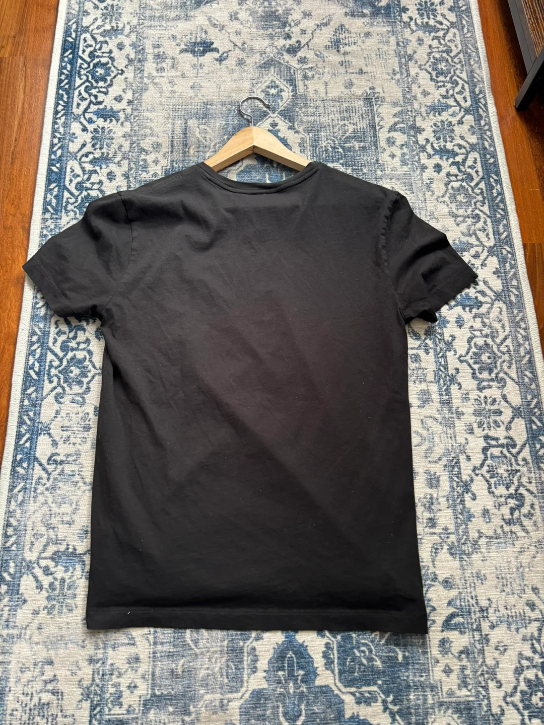 Lacoste Black V-Neck T-Shirt - photo 5