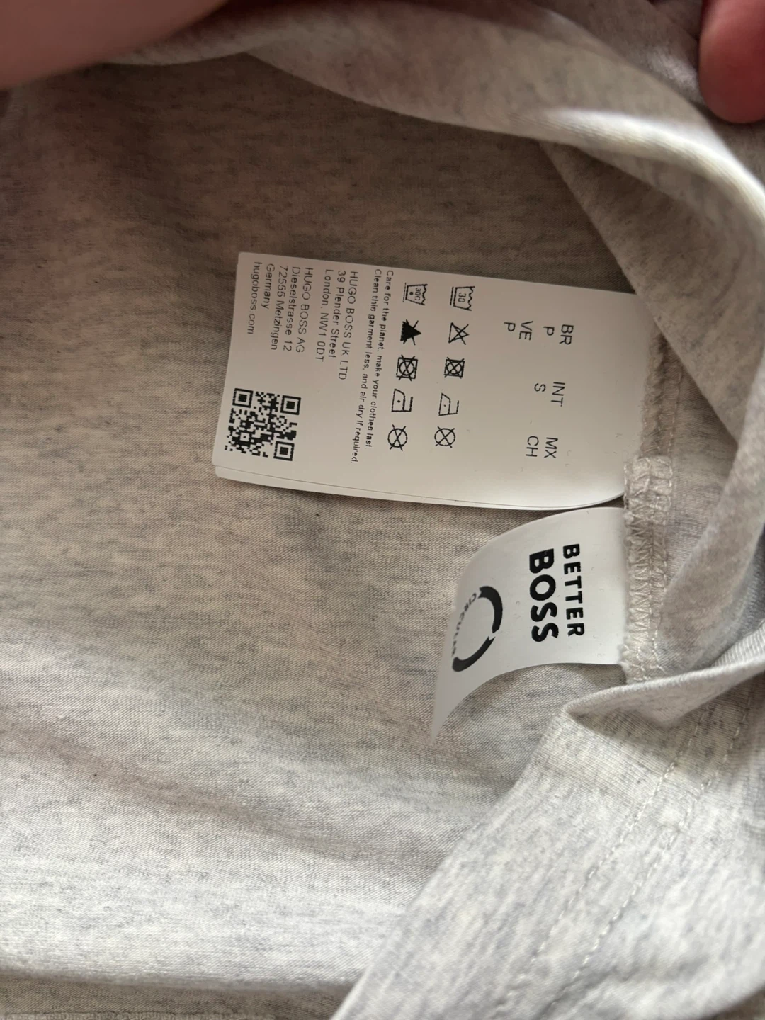 BOSS Stretch Grey T-Shirt - photo 4