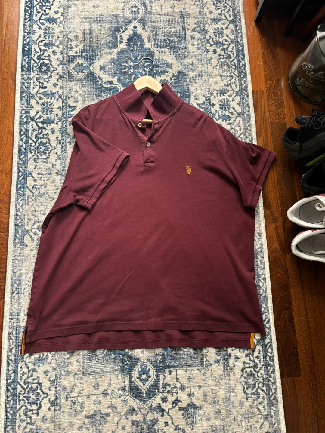 U.S. Polo Assn. Polo Shirt Burgundy 2XL