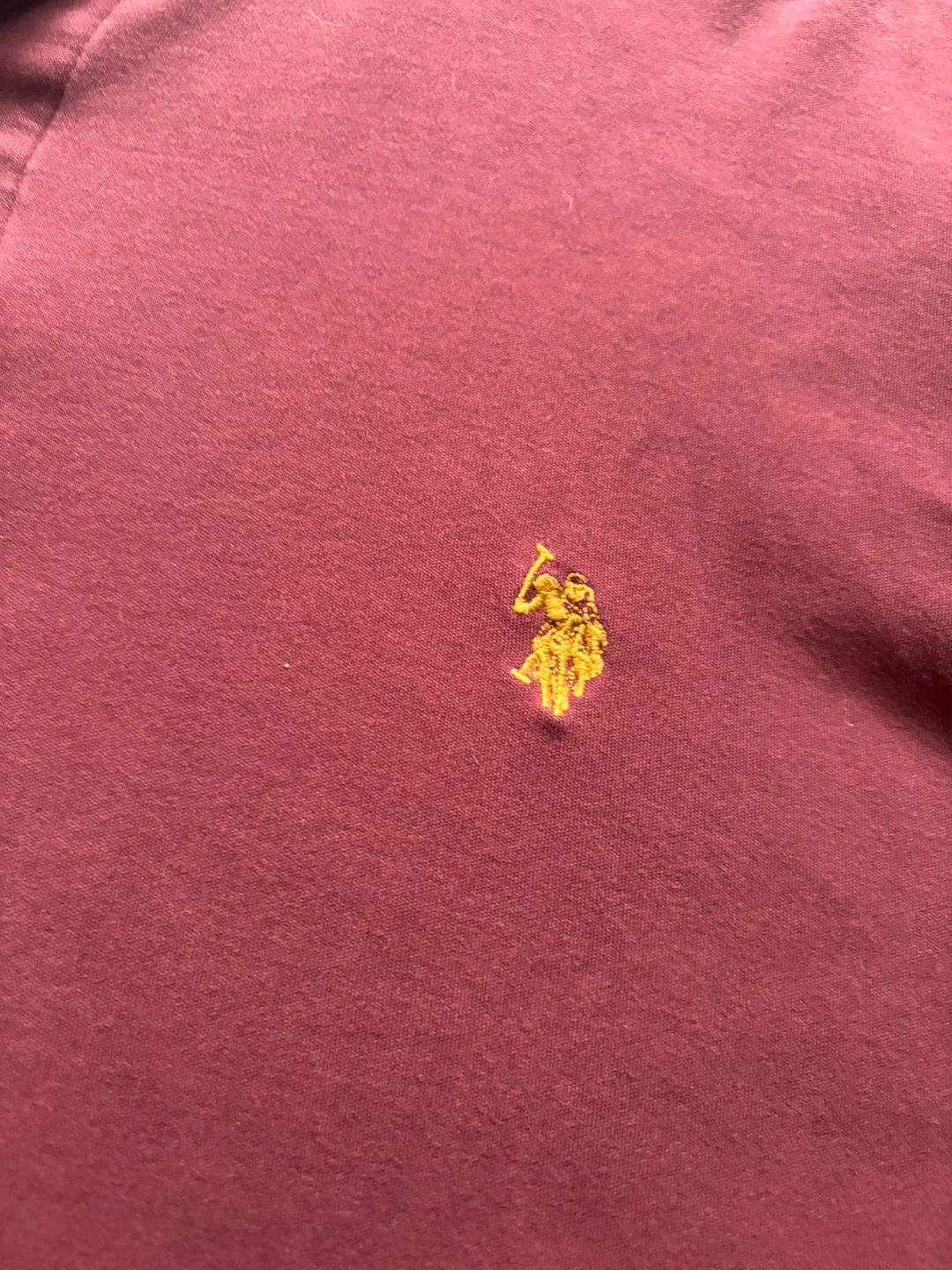 U.S. Polo Assn. Polo Shirt Burgundy 2XL - photo 2