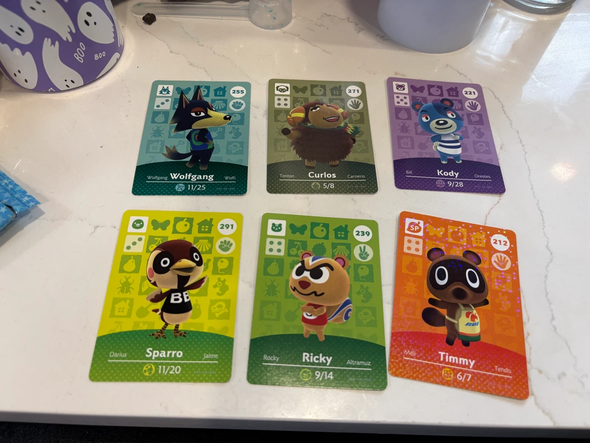 Animal Crossing Amiibo Card Collection